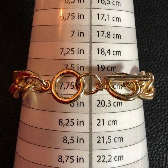 Gold AB Rhinestone Heart Necklace Cuban Link Chain Bracelet Set + 2 Earrings - Picture 12 of 13